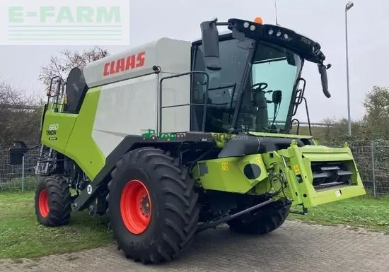 Cosechadora de Cereal - Claas - trion 660 montana