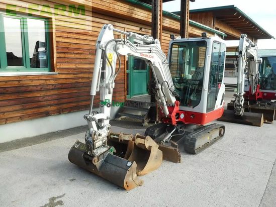Excavadora - Takeuchi - tb 225 mit powertilt + 3 löffel ( 2.400 kg )