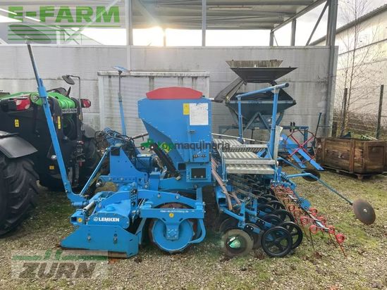 Combinado de siembra - Lemken - zirkon 8/300 + saphir 7 ds