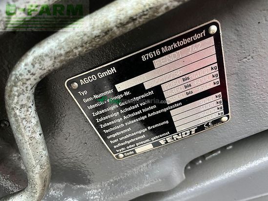 Tractor agrícola - Fendt - 722 s4 profiplus