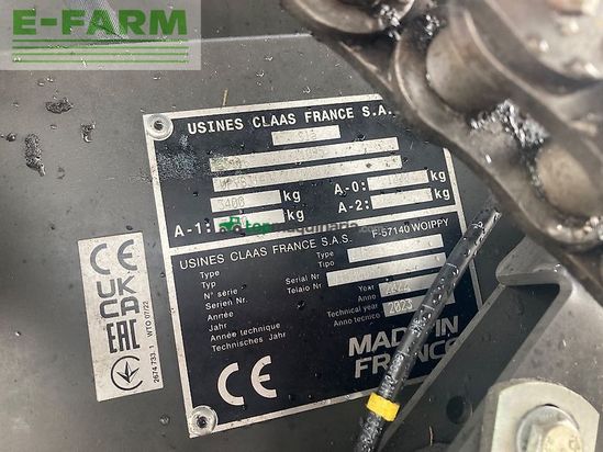 Empacadora gigant - Claas - variant 585 rc pro