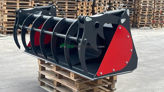 Cazo multiservicios para tractor y telescópica