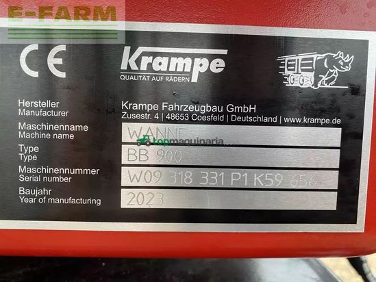 Volquet - Krampe - bb 900