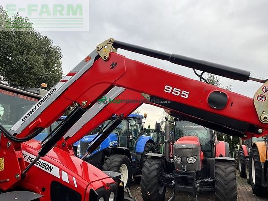 Tractor agrícola - Massey Ferguson - 5455 dyna-4 + massey ferguson 955