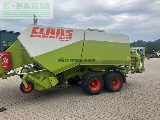 Empacadora gigant - Claas - quadrant 2200