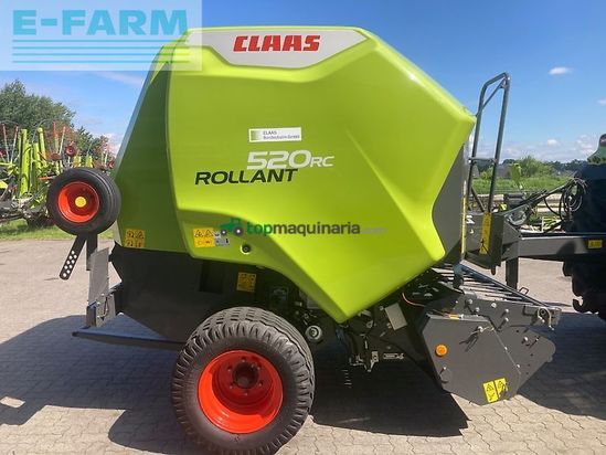 Empacadora gigant - Claas - rollant 520 rc