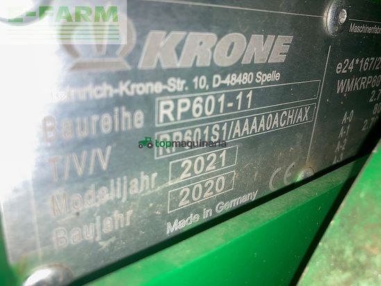 Empacadora gigant - Krone - fortima f1250 mc