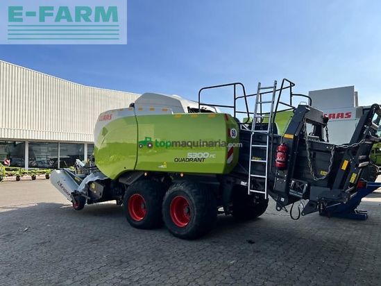Empacadora gigant - Claas - quadrant 5300 fc t+st