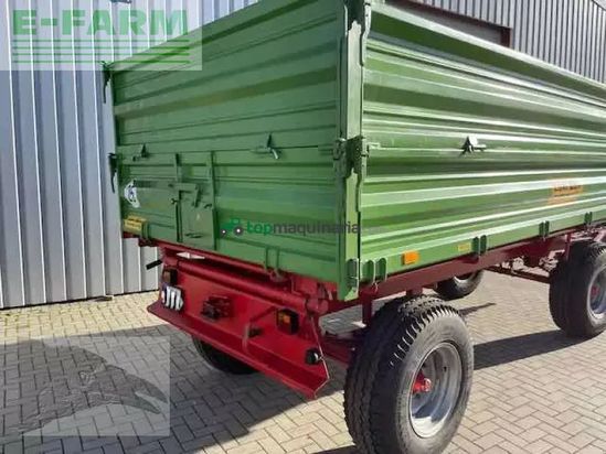 Remolqu agrícola -  - 8 to 3 seitenkipper 4 radbremse