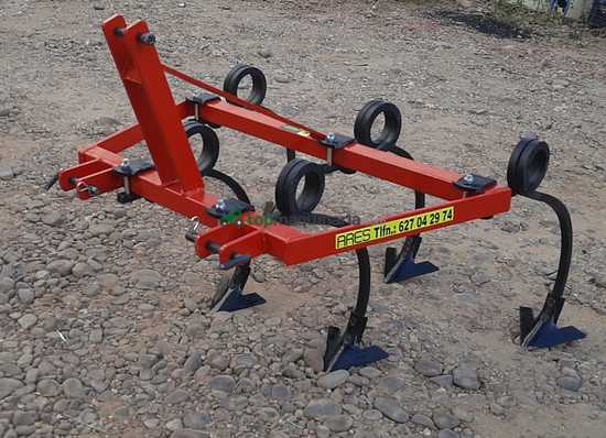 Cultivador de 5 brazos para mini tractores 