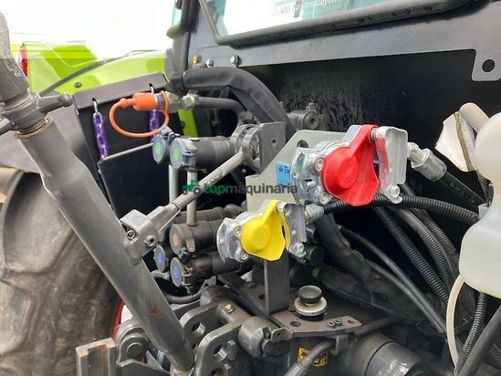 Tractor agrícola - Claas - elios 210 + fl 40 e + klima + druckluft