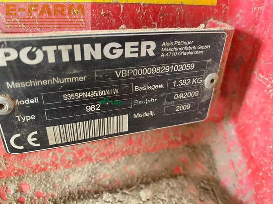 Arado - Pöttinger - servo 35 s / typ 982