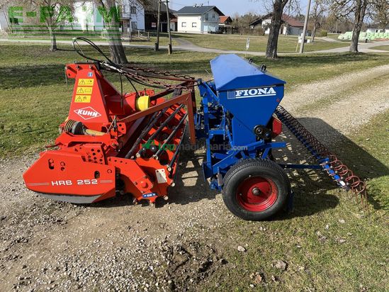 Combinado de siembra - Kuhn - hrb 252 mit fiona sämaschine 2,5m
