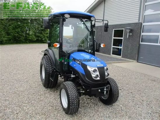 Tractor agrícola - Solis - 26 hst med kabine og industrihjul