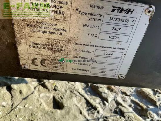 Remolqu esparcidor - Rmh - mixell161