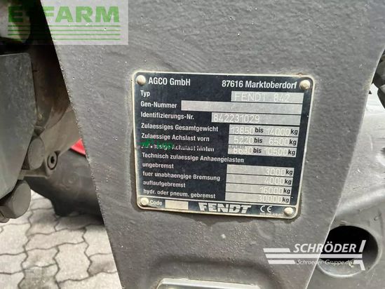 Tractor agrícola - Fendt - 828 vario s4 profi plus