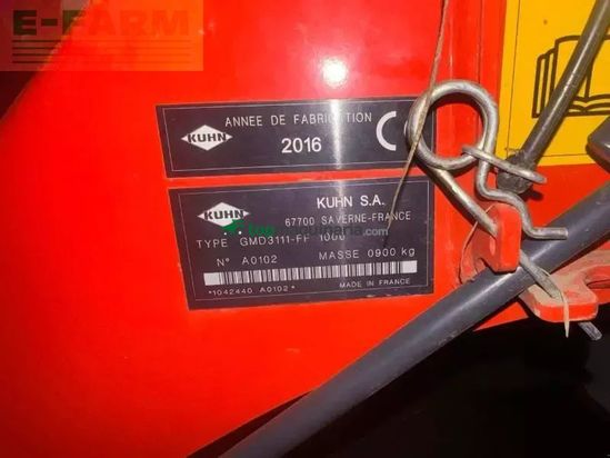 Cortacésped manual - Kuhn - gmd3111