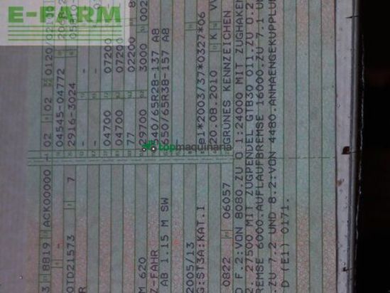 Tractor agrícola - Deutz-Fahr - agrotron m 620