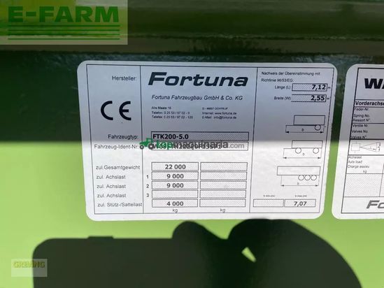 Volquet - Fortuna - ftk200 / 5.0 / 40 km/h