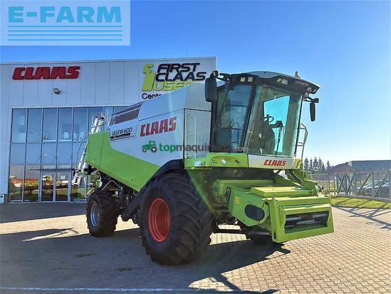Cosechadora de Cereal - Claas - lexion 600 + v1050