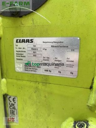 Cortacésped manual - Claas - disco 4000 contour claas
