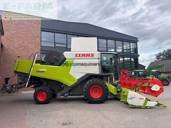 Cosechadora de Cereal - Claas - trion 530 + cerio 620