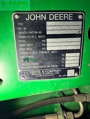 Tractor agrícola - John Deere - 6820 power quad