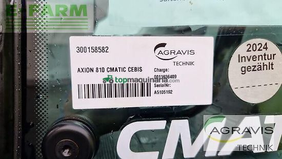 Tractor agrícola - Claas - axion 810 cmatic cebis