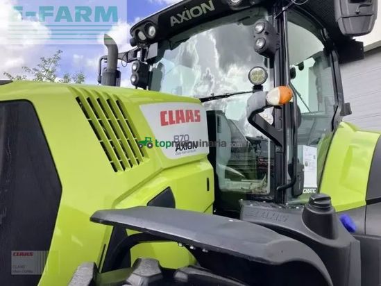 Tractor agrícola - Claas - axion 870 cmatic gps rtk CMATIC