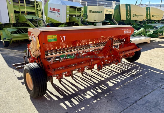 Sembradora en línea convencional - Sola - trisem  194 