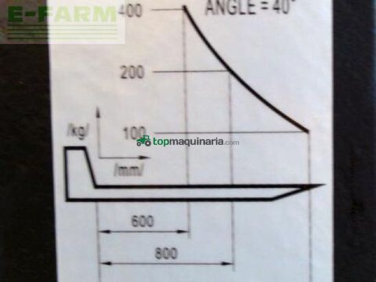 Elevadora -  - ehs-10809 palettenheber schwenkbar