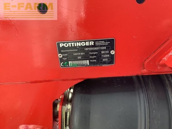 Henificador - Pöttinger - top 380 n