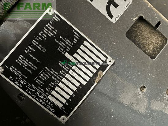 Empacadora gigant - Claas - variant 370 rf
