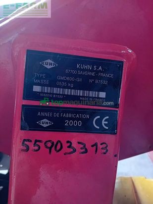 Cortacésped manual - Kuhn - gmd 600 g2