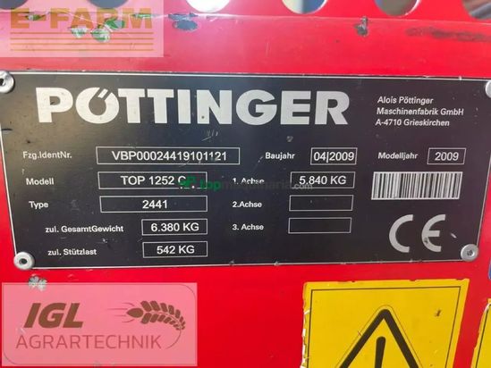 Rastrillo - Pöttinger - top 1252 c