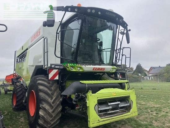Cosechadora de Cereal - Claas - miete lexion 7400 e5