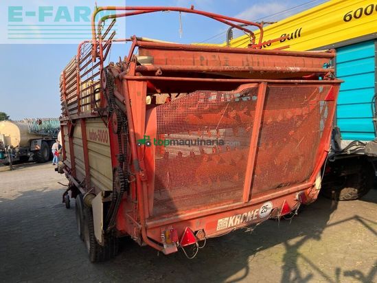 Cinta transportadora de forraje - Krone - turbo 5000