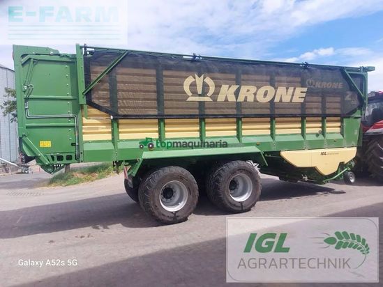Cinta transportadora de forraje - Krone - zx 470 gl