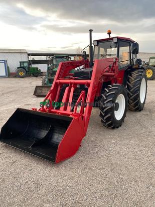 Tractor agrícola - Valmet - 555-4 con pala 