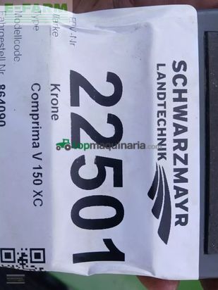 Empacadora gigant - Krone - comprima v150 xc