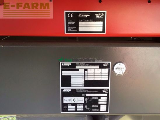 Cinta transportadora de forraje - Krampe - as 750.2