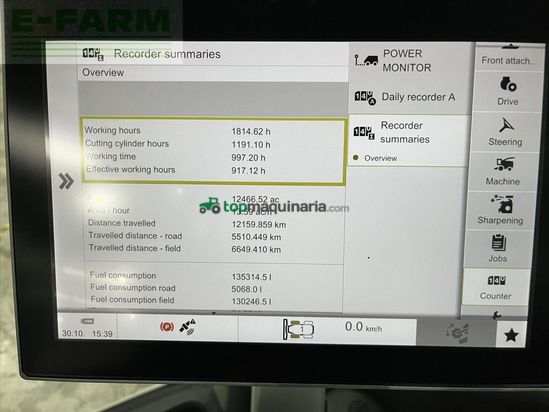 Cosechadora de Cereal - Claas - JAGUAR 990