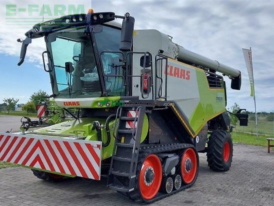 Cosechadora de Cereal - Claas - trion 660 terra trac