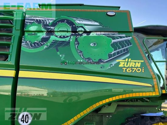 Cosechadora de Cereal - John Deere - t670