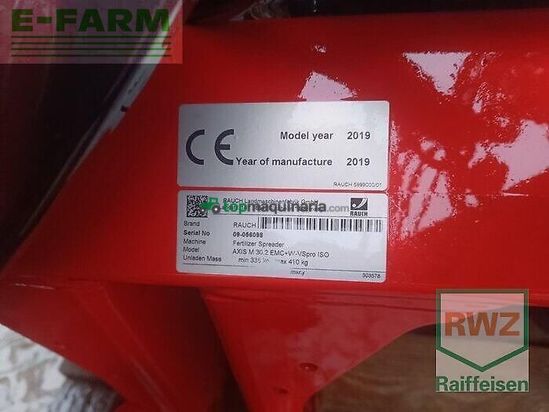 Esparcidor - Rauch - axis m 30.2 emc+w vspro iso