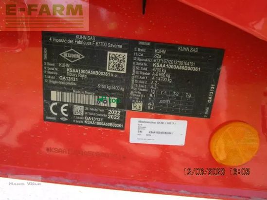 Rastrillo - Kuhn - ga 13131
