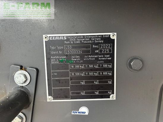 Cosechadora de Cereal - Claas - trion 530 + cerio 620