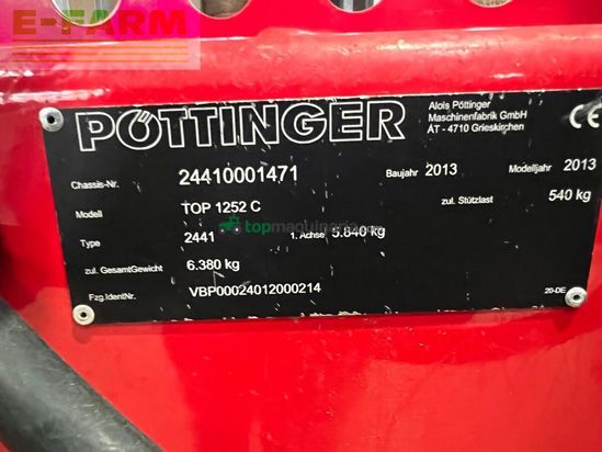 Henificador - Pöttinger - top 1252 c s-line