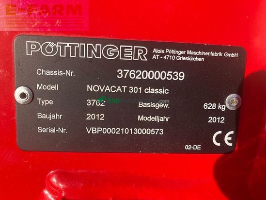 Cortacésped manual - Pöttinger - novacat 301 classic