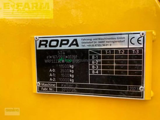 Cosechadora - arrancadora de patata - Ropa - keiler ii